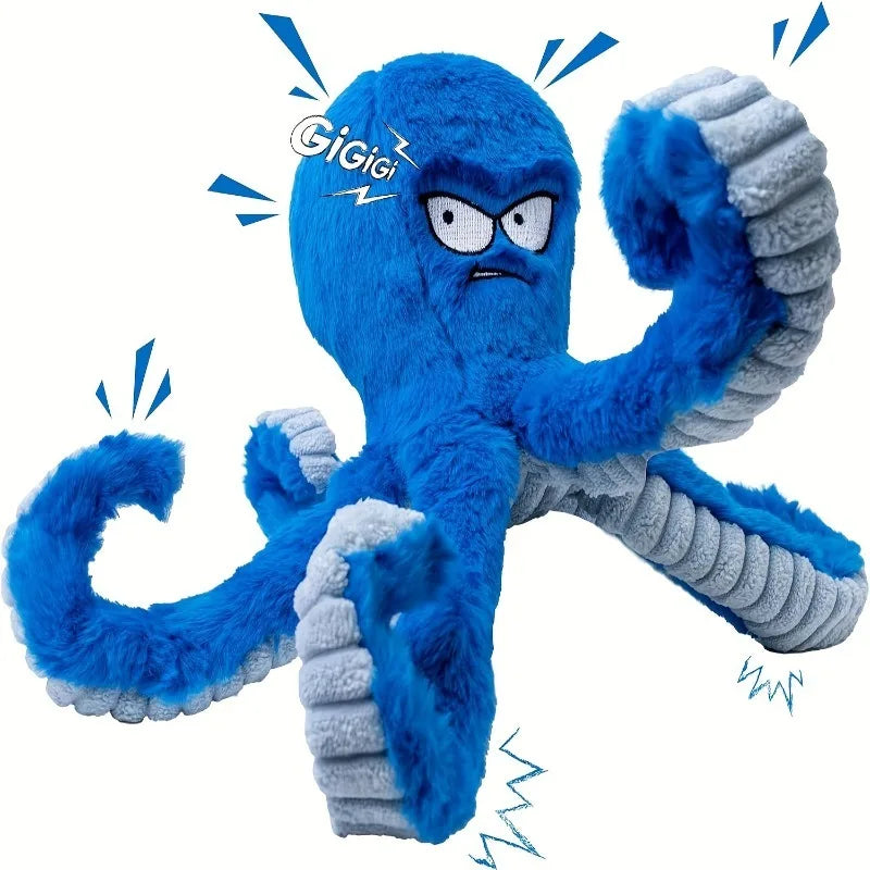 Plush Dog Chew Toy - Soft, Durable & Bite-Resistant for Happy Playtime