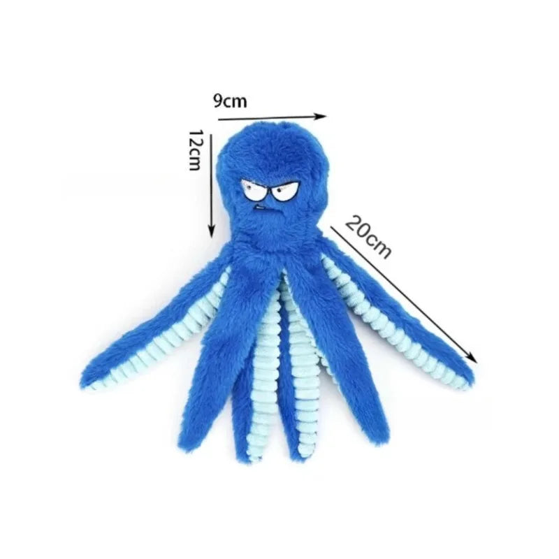 Plush Dog Chew Toy - Soft, Durable & Bite-Resistant for Happy Playtime
