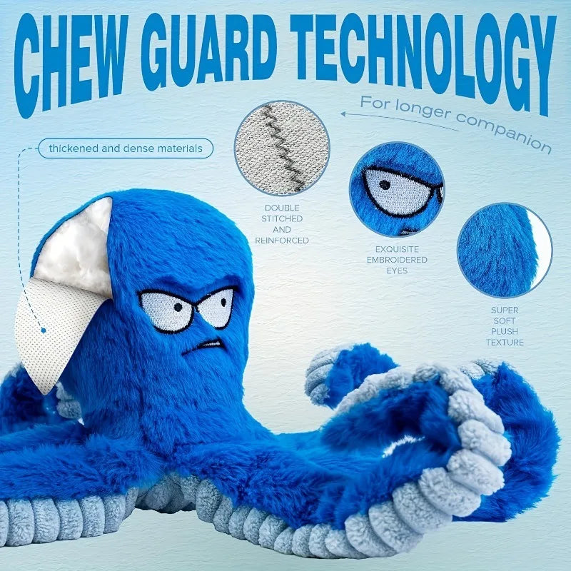 Plush Dog Chew Toy - Soft, Durable & Bite-Resistant for Happy Playtime