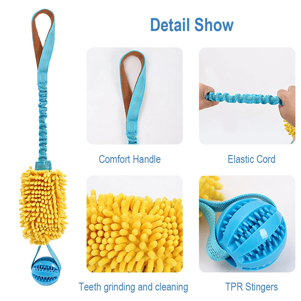 Chew-Resistant Rope Tug Toy - Keep Dogs Busy, Happy & Healthy