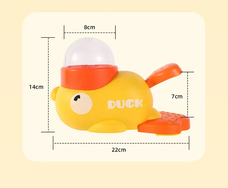 Yellow Rubber Duck Interactive Dog Puzzle Feeder – Fun Treat Dispenser & Slow Feeder Toy