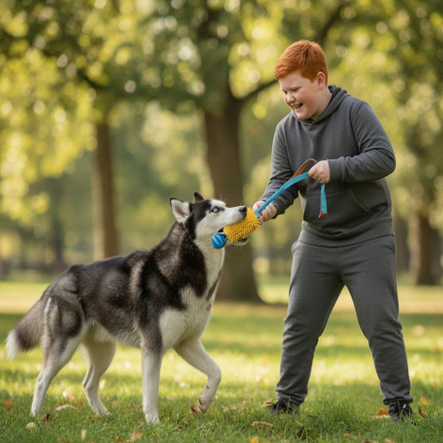 Chew-Resistant Rope Tug Toy - Keep Dogs Busy, Happy & Healthy