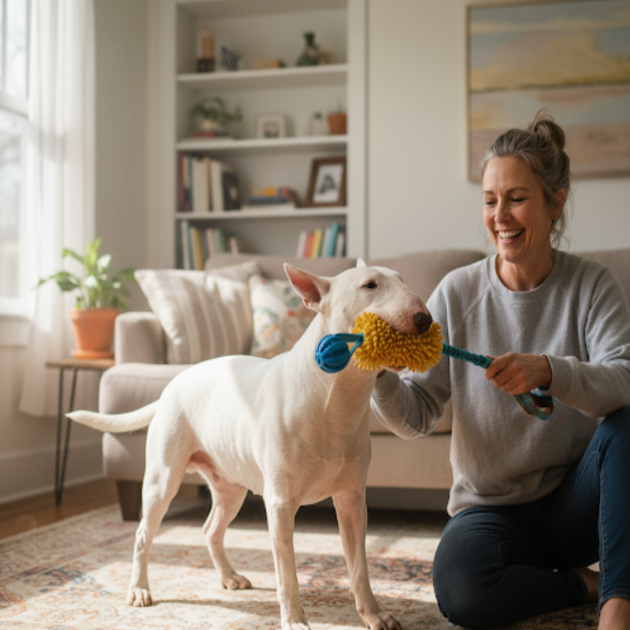 Chew-Resistant Rope Tug Toy - Keep Dogs Busy, Happy & Healthy