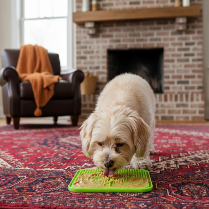 Slow Feeder Dog Bowl - Non-Slip, Safe & Fun Mealtime for All Breeds