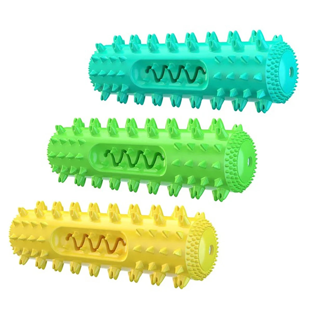 Vet-Approved 3-in-1 Dental Chew Stick – Cooling Toothbrush Toy for Small & Medium Dogs