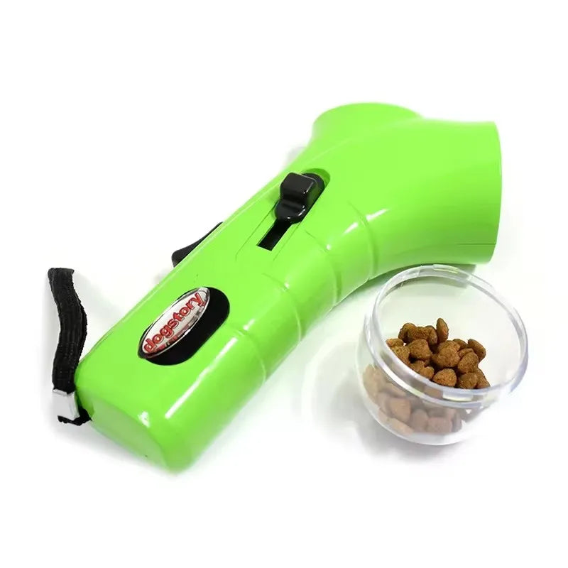 Portable Dog Treat Dispenser Launcher – Interactive Training & Reward Toy