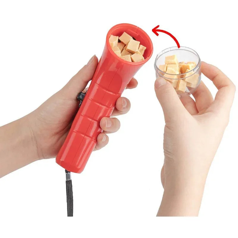 Portable Dog Treat Dispenser Launcher – Interactive Training & Reward Toy