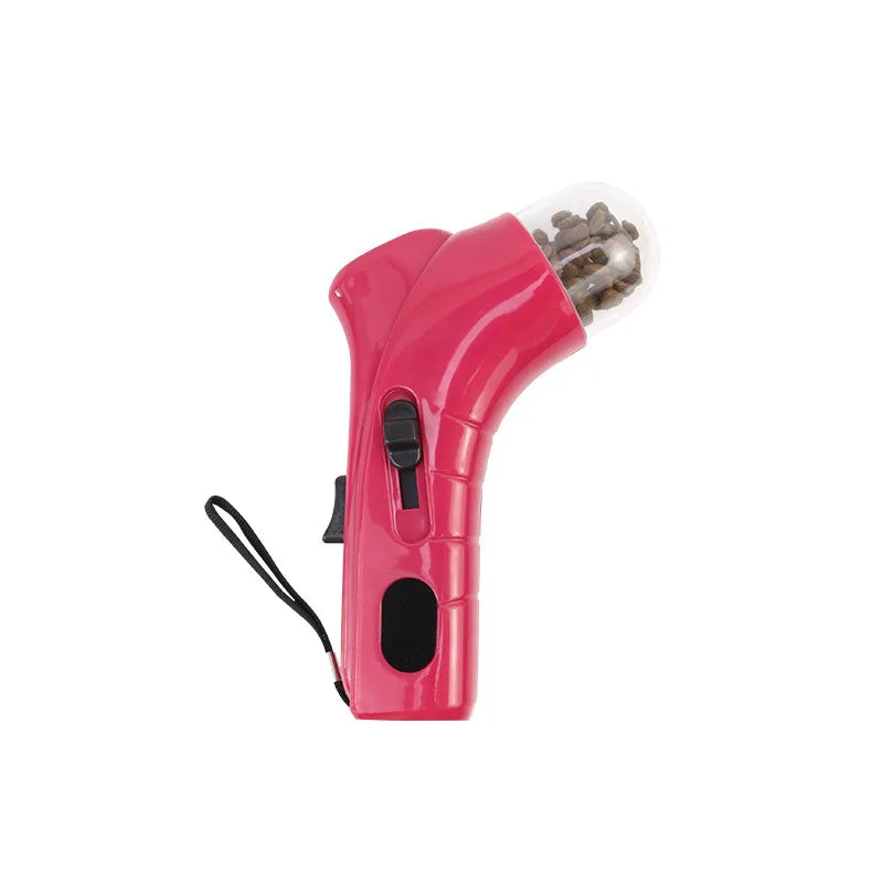Portable Dog Treat Dispenser Launcher – Interactive Training & Reward Toy