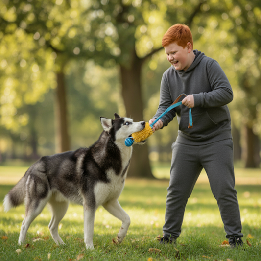 Chew-Resistant Rope Tug Toy - Keep Dogs Busy, Happy & Healthy