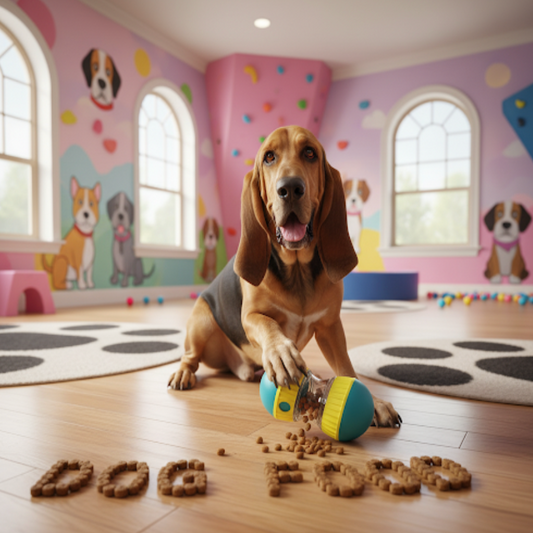 Treat Dispensing Slow Feeder Ball – Interactive Puppy & Dog Toy for Small to Medium Dogs